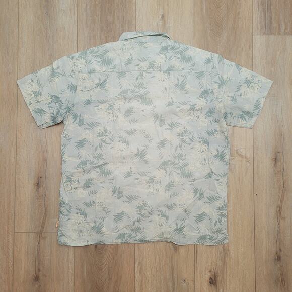 Hawaiian Shirt 2XL Mens Sideout Cotton Aloha Tropical Fits XXL Tag XL - Picture 4 of 5